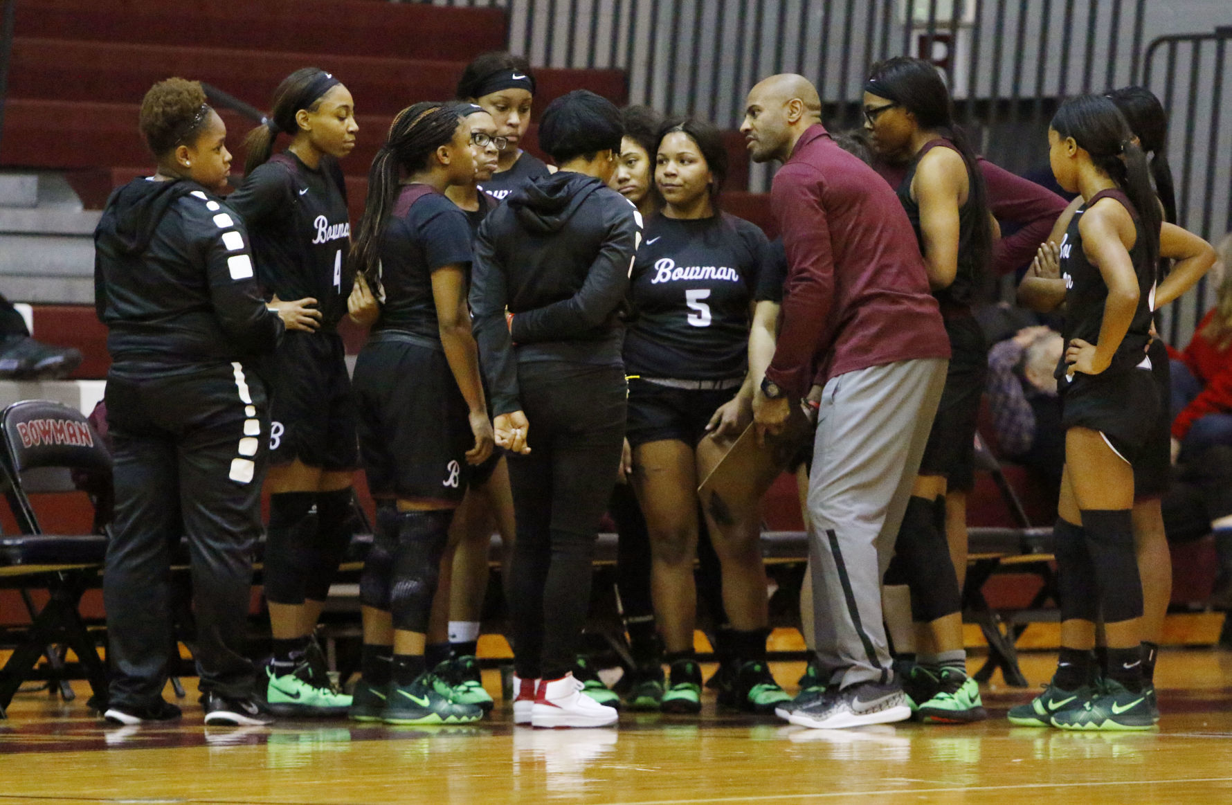 Girls 2A basketball sectional final - Bishop Noll vs. Bowman Academy